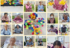 2026.03.25 인지기능훈련-종이꽃화분(일반실)